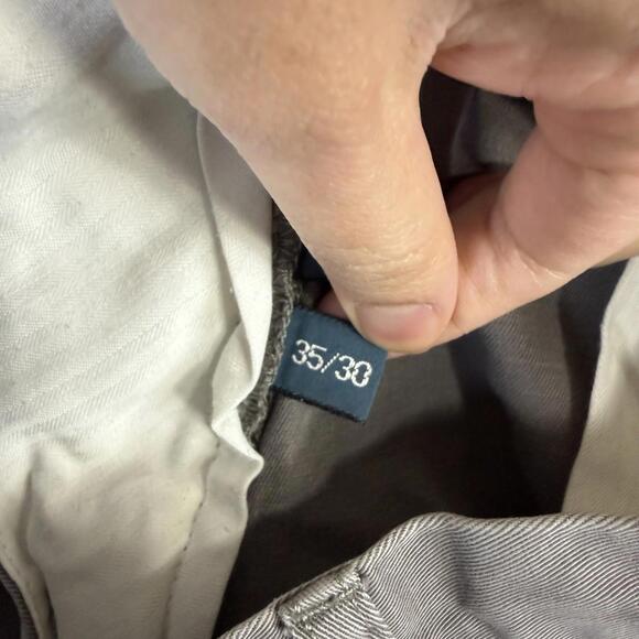 Polo Ralph Lauren Chino Pants Mens 35x26* Gray Suffield Chino 100% Cotton - Picture 6 of 8